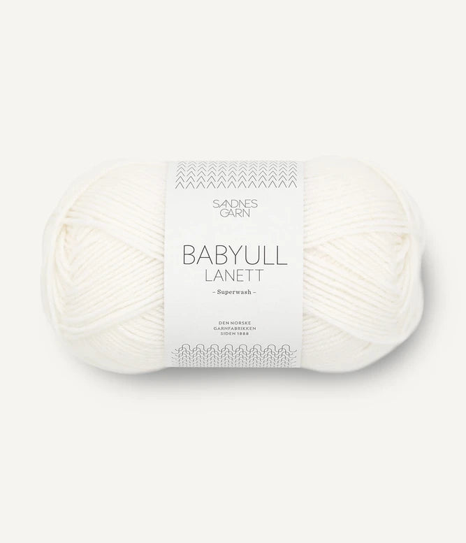 SANDNES GARN Babyull Lanett 50 g