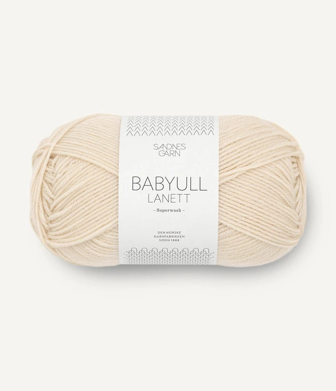 SANDNES GARN Babyull Lanett 50 g