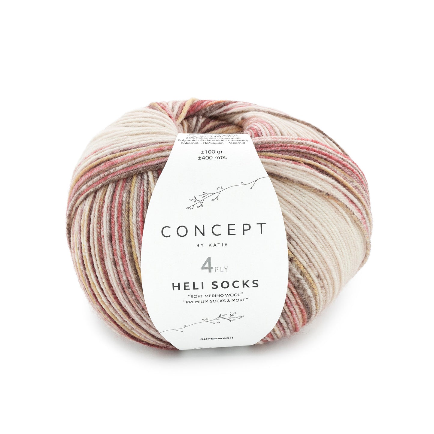 KATIA Heli socks -sukkalanka 100 g