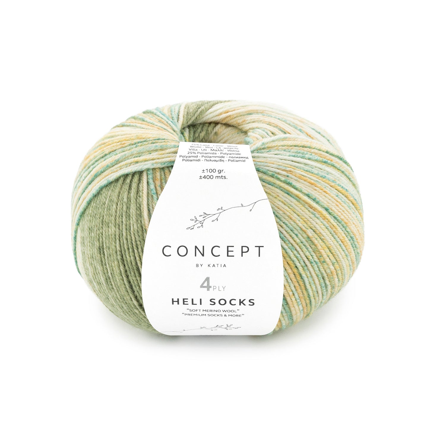 KATIA Heli socks -sukkalanka 100 g