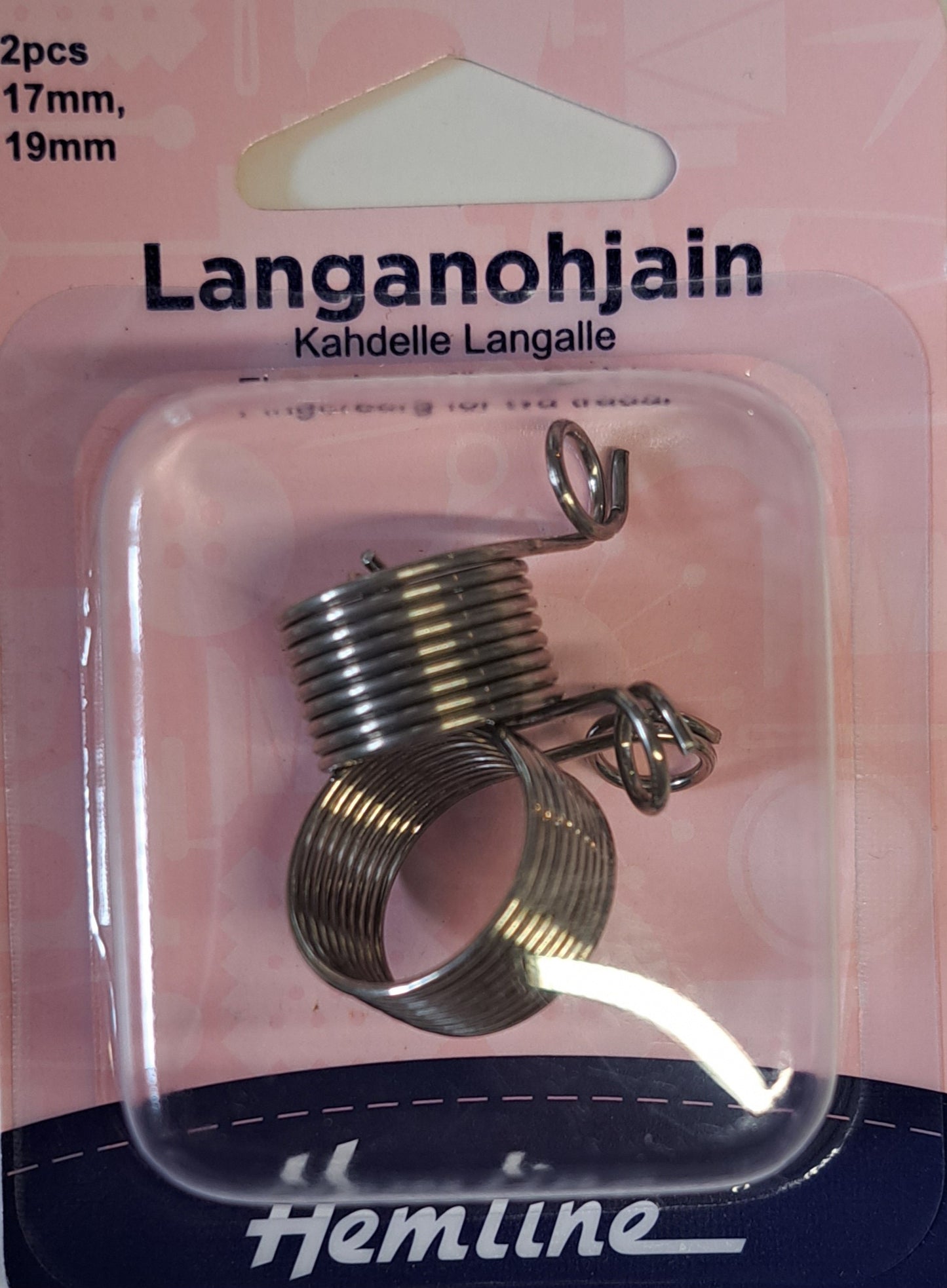 HEMLINE Langanohjain 2 kpl