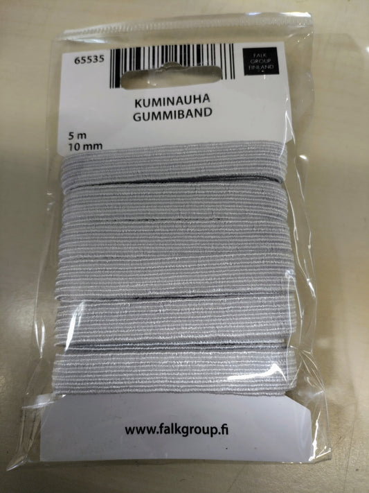 FALK Kuminauha 8-10 mm valkoinen