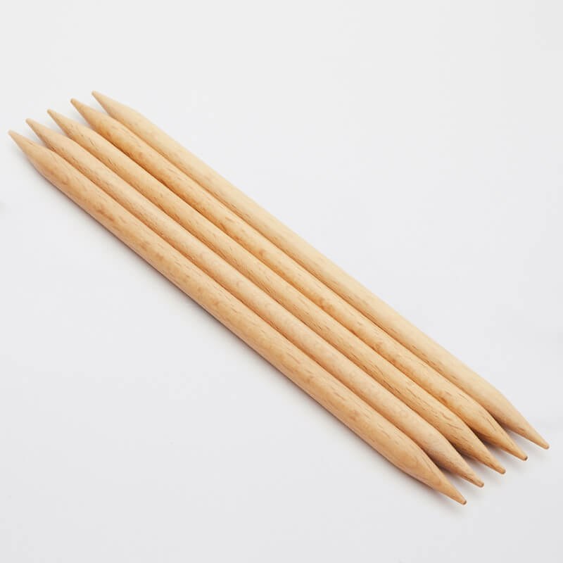 KNITPRO Basix - puiset sukkapuikot 20 cm