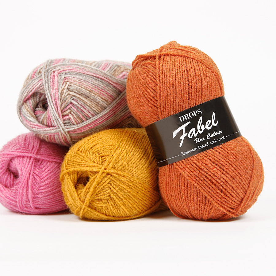 DROPS Fabel -sukkalanka 50 g juu