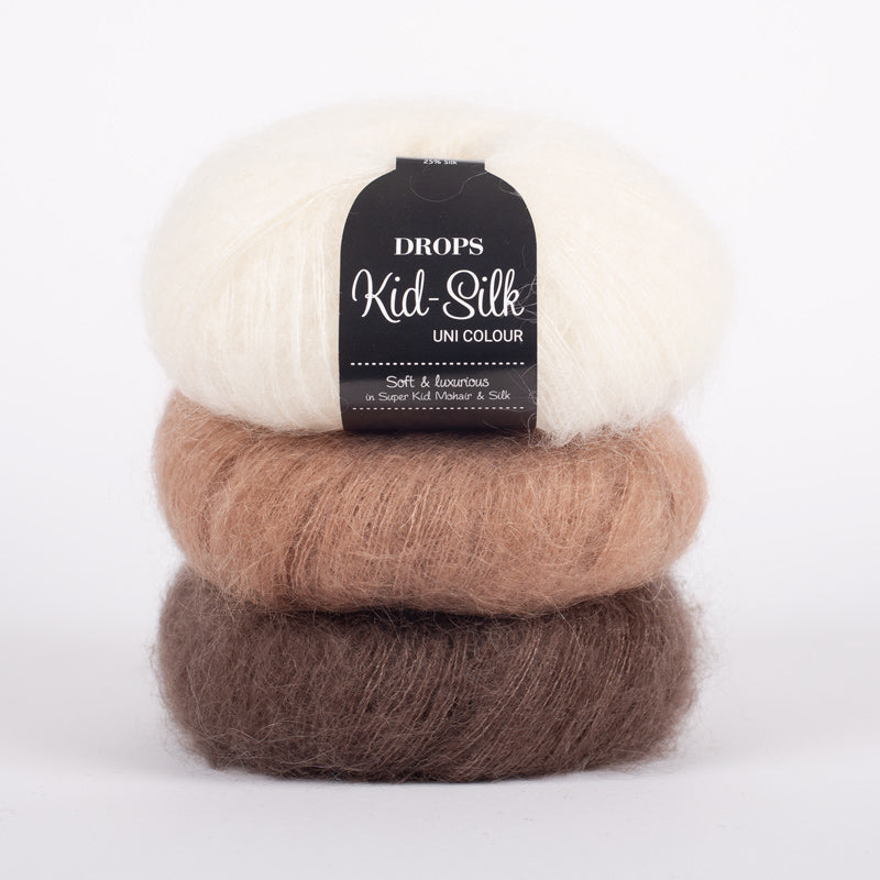 DROPS Kid-Silk 25 g tulossa lähiaikoina lisää värejä