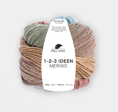 PRO LANA 1-2-3 Ideen merino 100 g