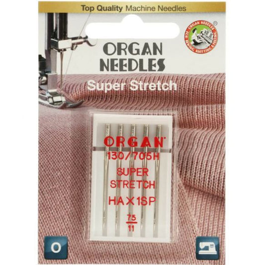 ORGAN Super Stretch HAX 1 SP 75/11 joustaville kankaille