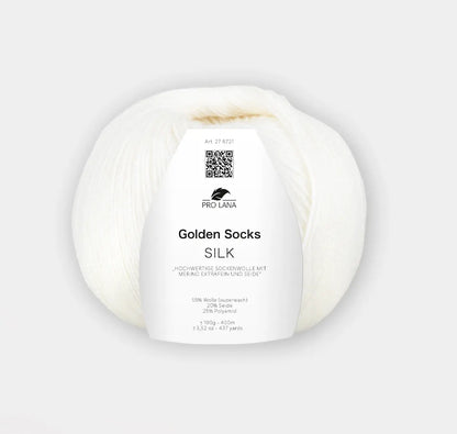 PRO LANA Golden socks silk 100 g
