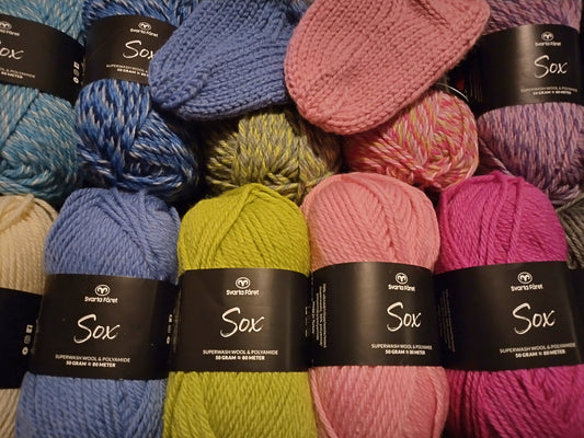 SVARTA FÅRET Sox -sukkalanka 50 g