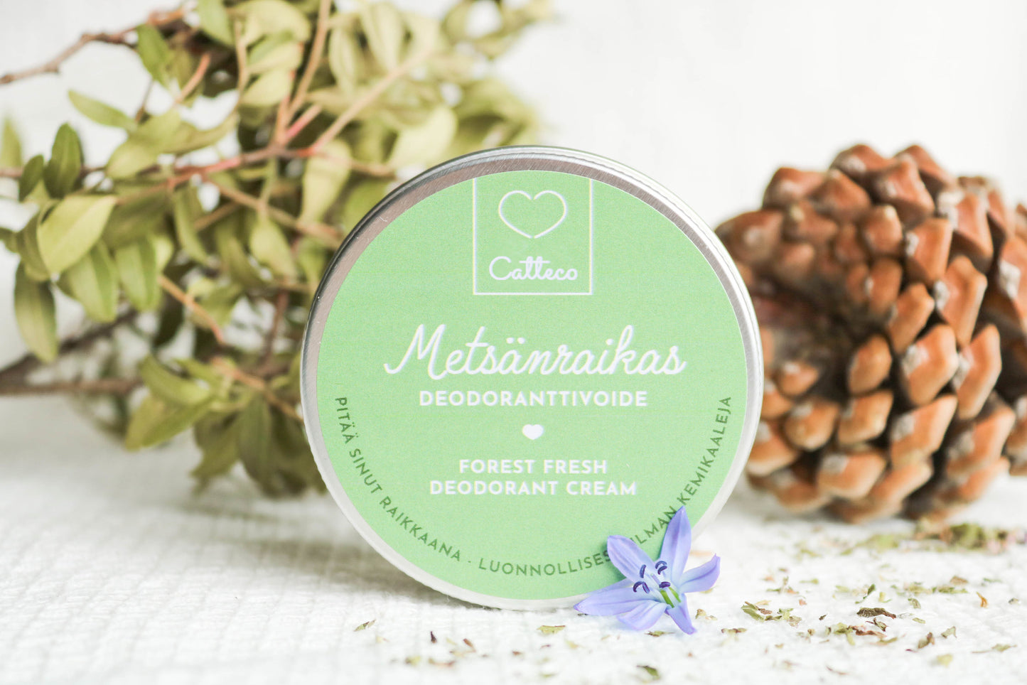 CATTECO Metsänraikas deodoranttivoide 60 g