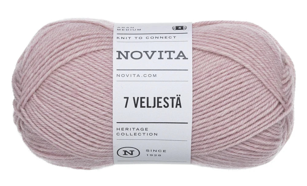 NOVITA 7 Veljestä -sukkalanka 100 g