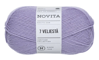 NOVITA 7 Veljestä -sukkalanka 100 g