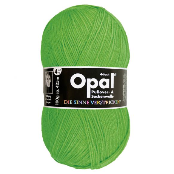 OPAL 4-säikeinen sukkalanka yksivärinen 100 g