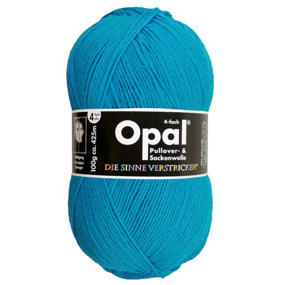 OPAL 4-säikeinen sukkalanka yksivärinen 100 g